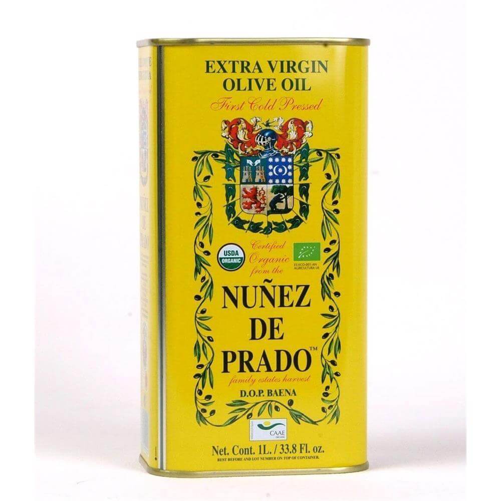 Nunez De Prado Organic Cold Pressed Extra Virgin Olive Oil 1L